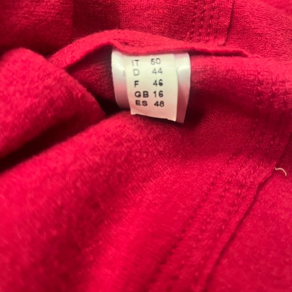 DW HOT PINK TWO PIECE WOOL SUIT size  14 boss babe 🩷the colour chefs kiss🩷 - Picture 16 of 17